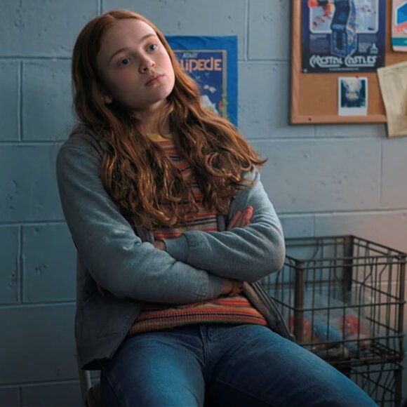 GAP Striped Merino Wool Blend Sweater ASO Max Mayfield - Picture 8 of 8